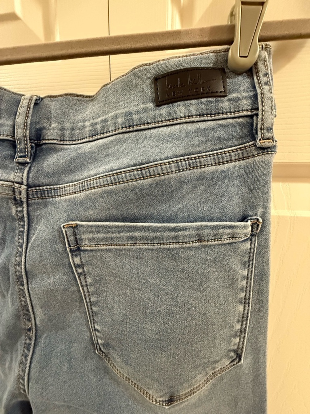 Nicole Miller Flex Denim Jeans Sz 12 Light Wash High Rise Bootcut Stretch NWT - Picture 10 of 15